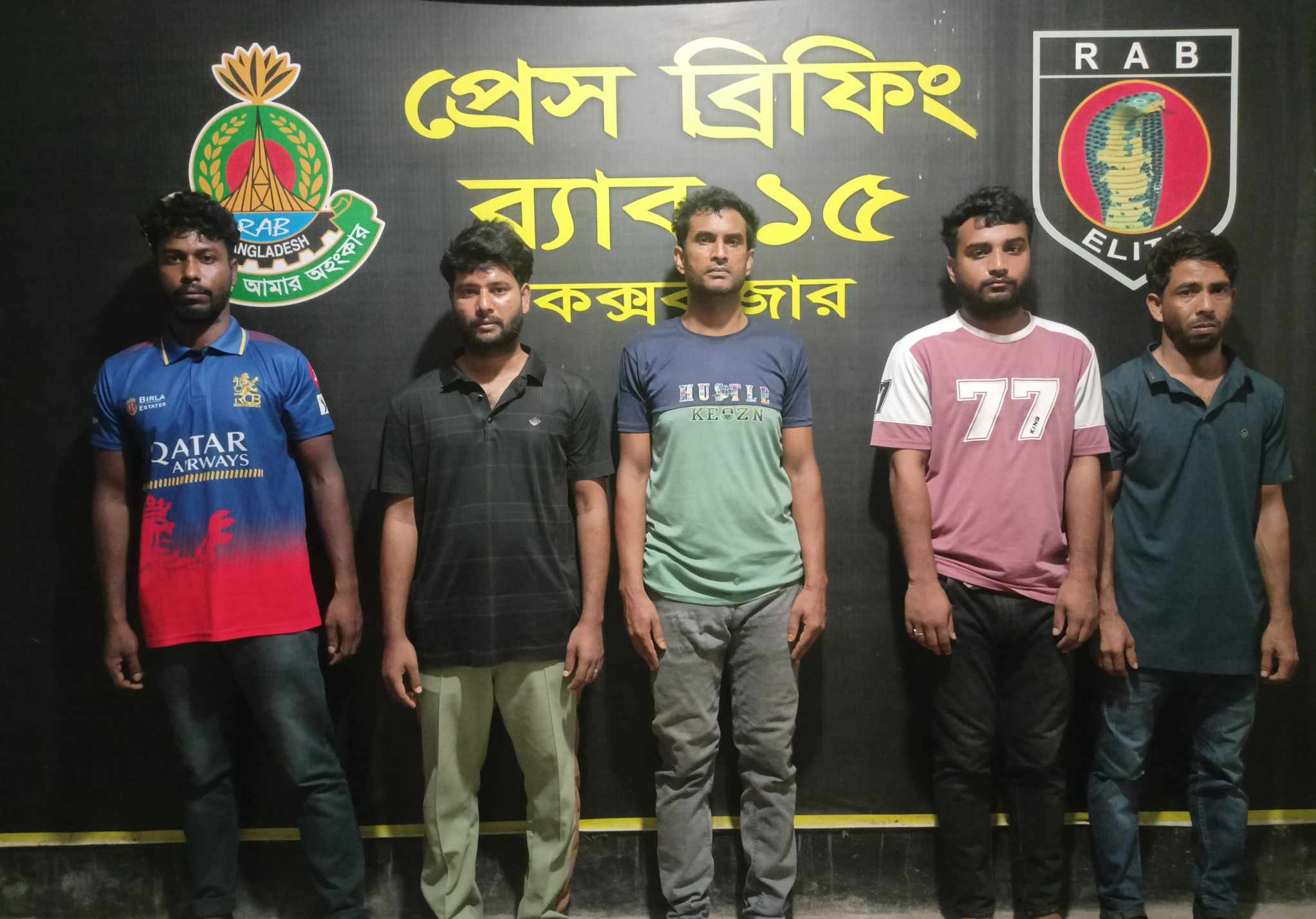 দুর্গাপুরে হত্যাকাণ্ড: র‌্যাব-৫ গ্রেপ্তার করলো পাঁচ আসামী