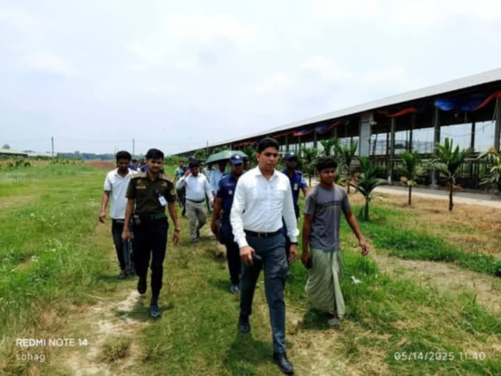 গোয়ালন্দে পরিবেশ দূষণের অভিযোগে একটি পোল্ট্রি ফার্ম'কে ২ লাখ টাকা অর্থদন্ড