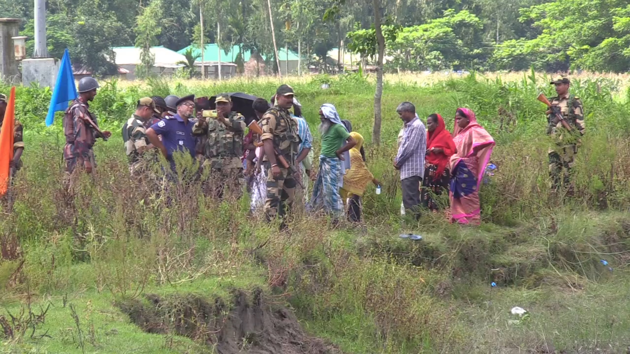 লালমনিরহাট সীমান্ত দিয়ে ৫৭ভারতীয় নাগরিককে বাংলাদেশে পুশইনের চেষ্টা