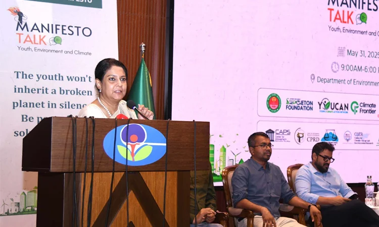 জলবায়ু ঝুঁকি মোকাবিলায় ঐক্যবদ্ধভাবে কাজ করার আহ্বান পরিবেশ উপদেষ্টার