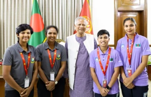 প্রধান উপদেষ্টার সফরসঙ্গী হিসেবে কাতারে যাচ্ছেন চার নারী ক্রীড়াবিদ