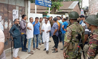 ১৪৪ ধারা জারি পঞ্চগড় প্রেসক্লাবে সামনে